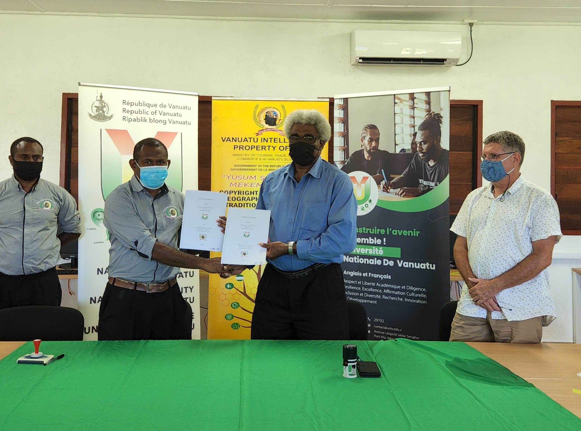 L&rsquo;Université Nationale de Vanuatu (UNV) et l&rsquo;Office de la propriété intellectuelle de Vanuatu développent une coopération académique et éducative