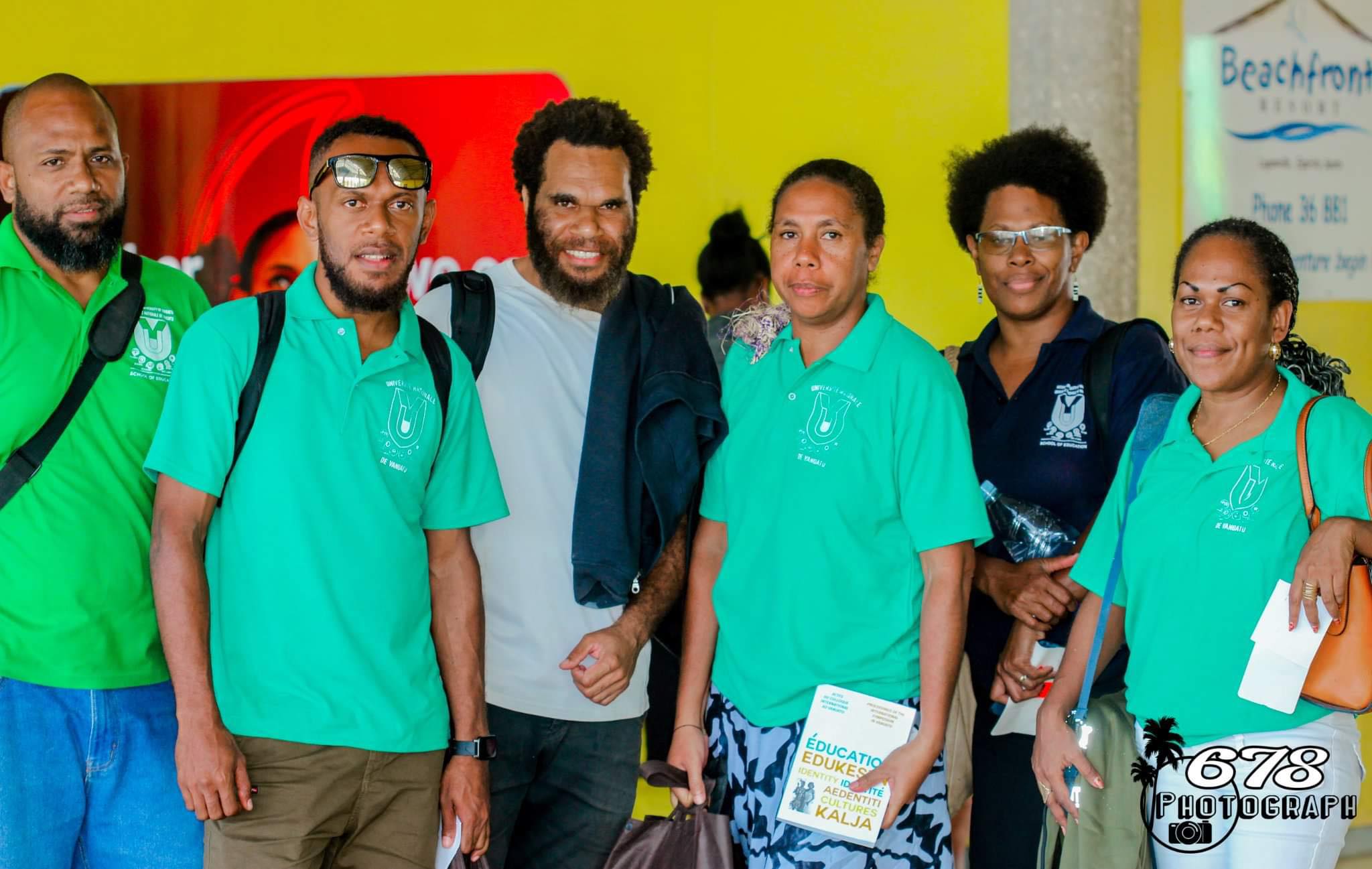 L&rsquo;Université Nationale de Vanuatu rencontre des étudiants à Santo