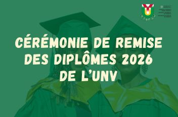 Cérémonie de remise des diplômes 2026